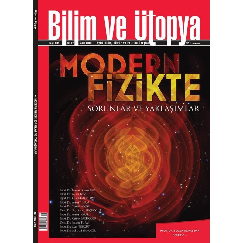 Modern Fizikte Sorunlar ve Yaklaşımlar